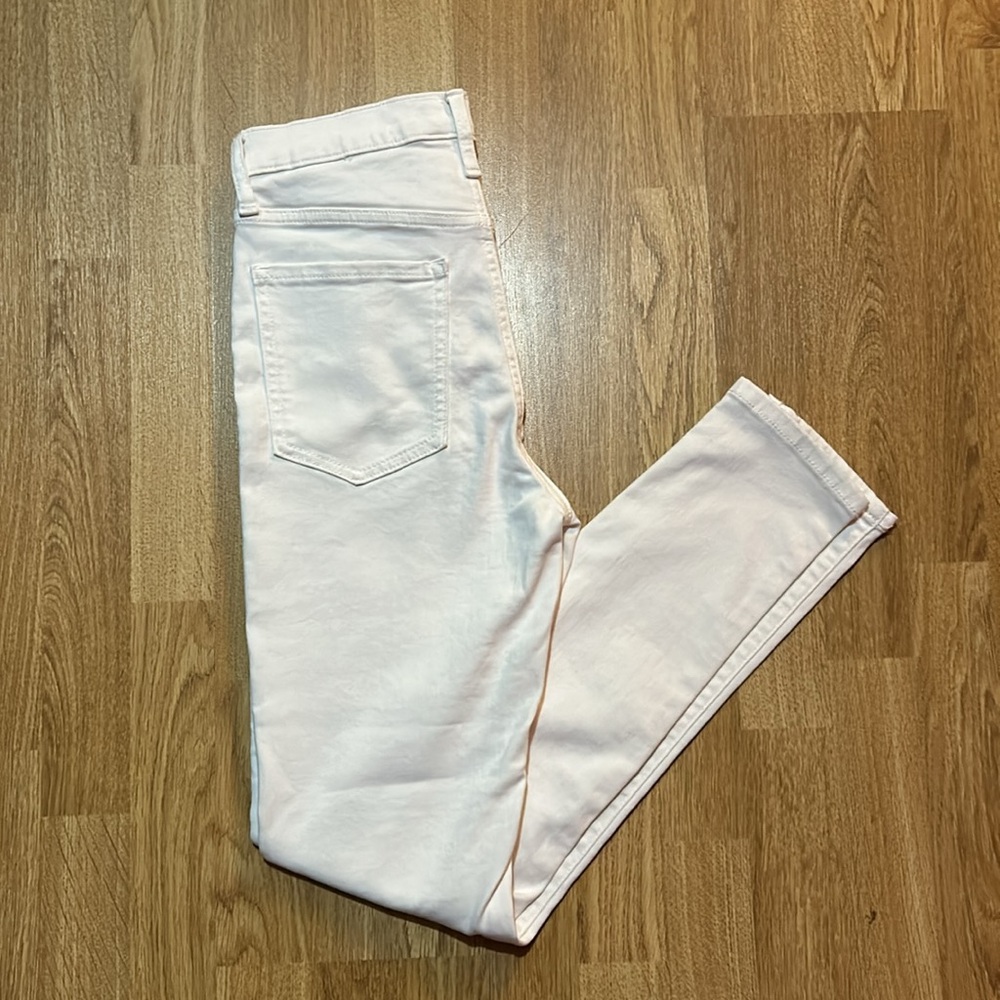 Banana Republic Stylish Women's White High Rise Skinny Jeans Size 27 / 4 - Picture 11 of 11